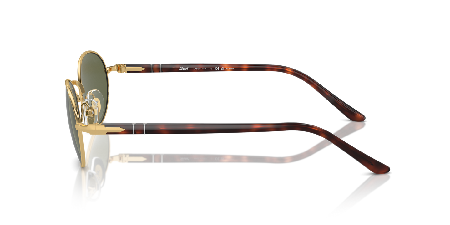 Persol Ida with Gold Frame and Green Lenses - Image 1
