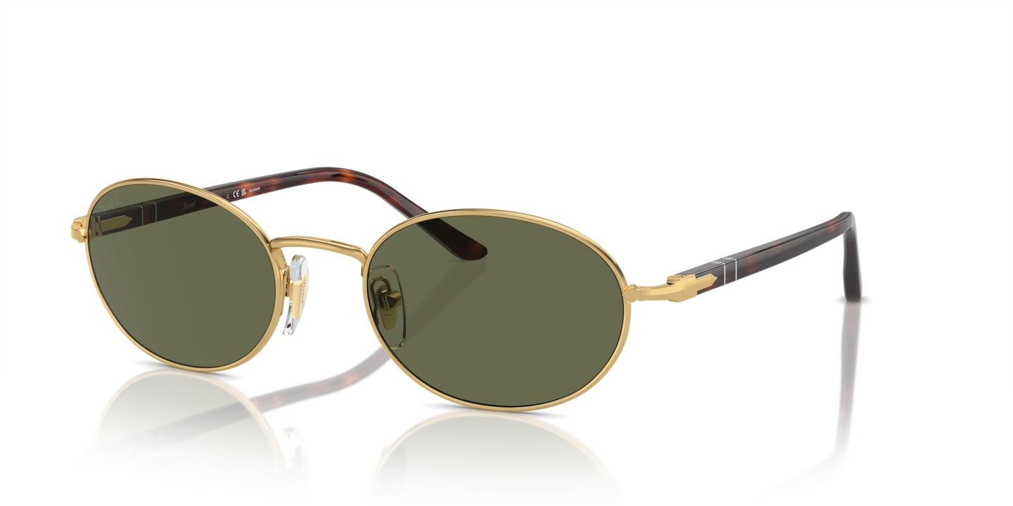 Persol Ida with Gold Frame and Green Lenses - Image 1