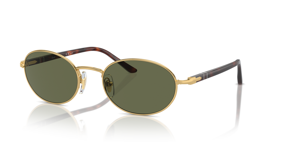 Persol Ida with Gold Frame and Green Lenses - Image 1