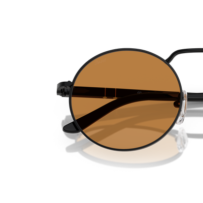 Persol PO1019S mit Schwarz halbglänzend Gestell und Gelb Gläsern – Variantenbild