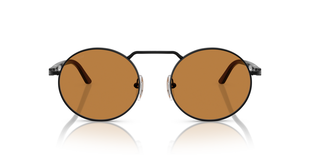 Persol PO1019S with Demigloss Black Frame and Yellow Lenses - Image 2