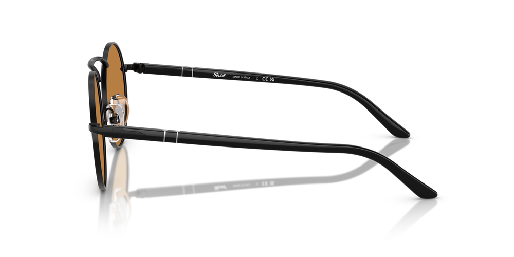 Persol PO1019S with Demigloss Black Frame and Yellow Lenses - Image 4