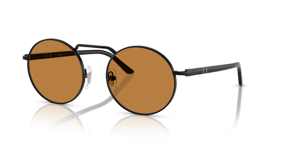 Persol PO1019S avec Monture Noir semi-brillant et Verres Jaune - Image 1