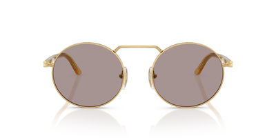 Persol PO1019S with Gold Frame and Violet Lenses - Image 2