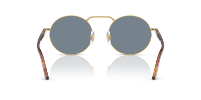 Persol PO1019S with Gold Frame and Blue Lenses - Image 5