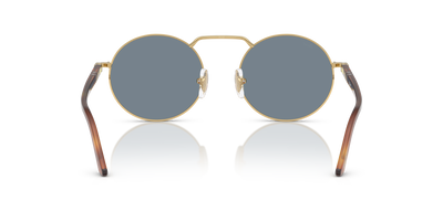 Persol PO1019S mit Gold Gestell und Blau Gläsern - Bild 5