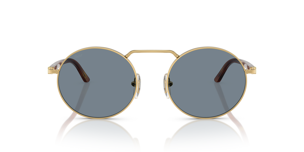 Persol PO1019S with Gold Frame and Blue Lenses | Persol® US