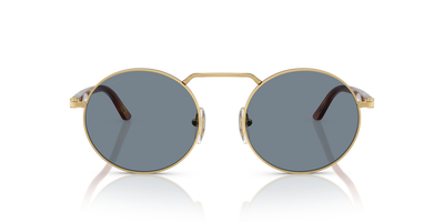 Persol PO1019S mit Gold Gestell und Blau Gläsern - Bild 2