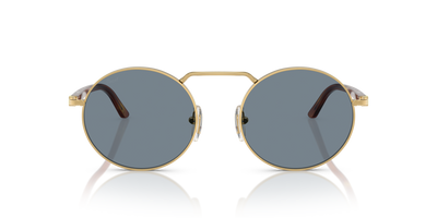 Persol PO1019S with Gold Frame and Blue Lenses - Image 2