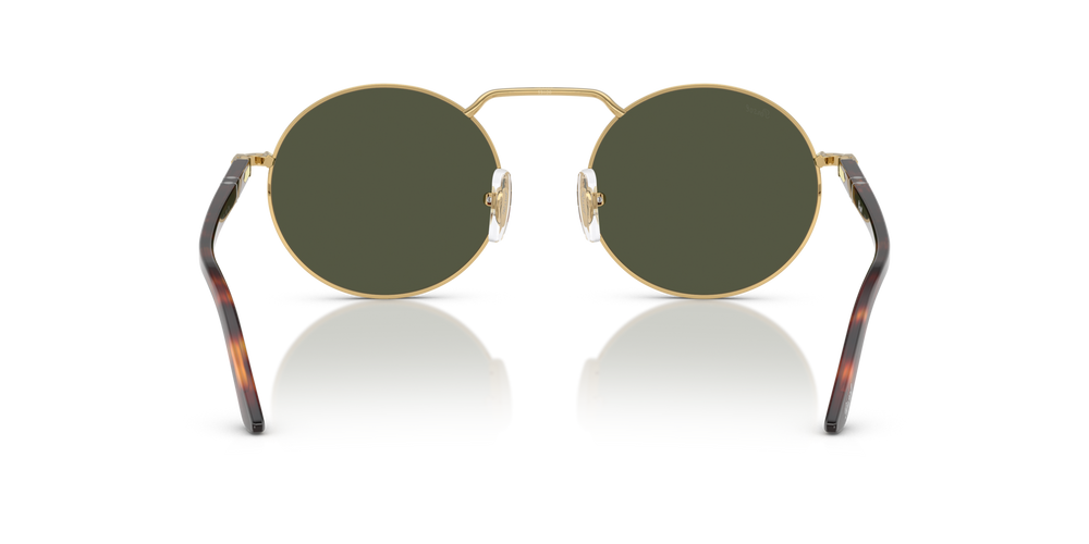Persol PO1019S with Gold Frame and Green Lenses - Image 5