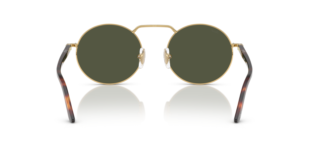 Persol PO1019S with Gold Frame and Green Lenses - Image 5