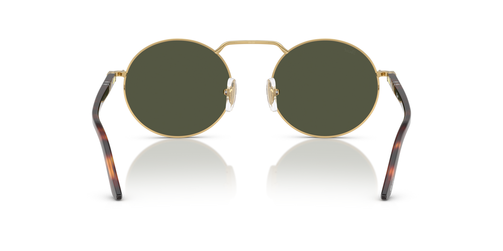 Persol PO1019S with Gold Frame and Green Lenses - Image 5