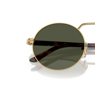 Persol PO1019S with Gold Frame and Green Lenses – Variant Image