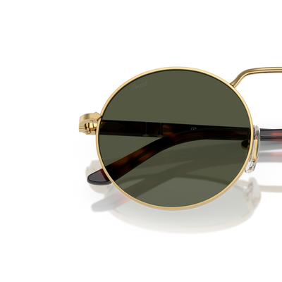 Persol PO1019S with Gold Frame and Green Lenses – Variant Image
