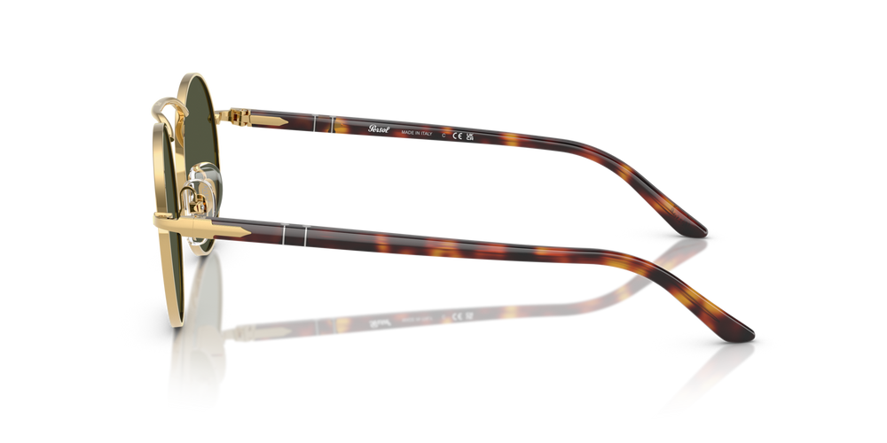 Persol PO1019S with Gold Frame and Green Lenses - Image 4