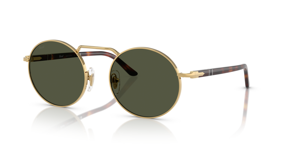 Persol PO1019S with Gold Frame and Green Lenses - Image 1