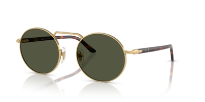Persol PO1019S with Gold Frame and Green Lenses - Image 1