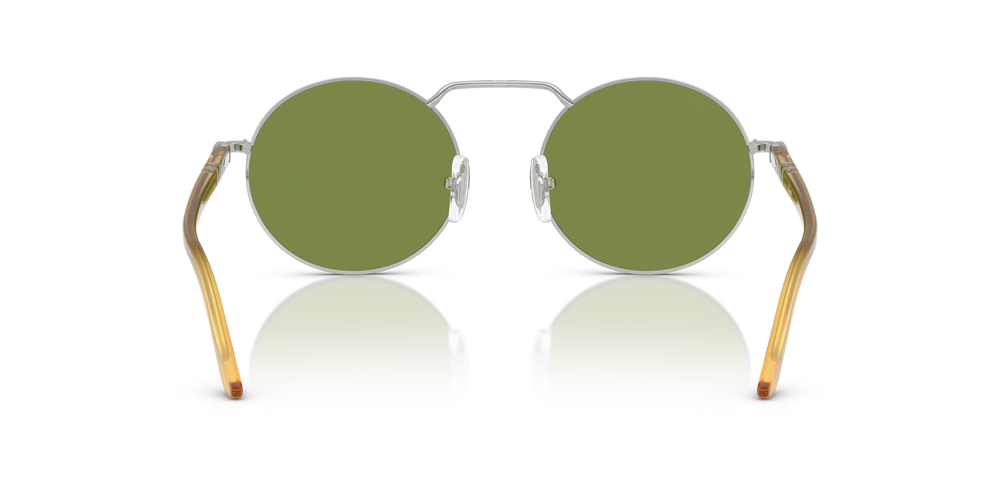 Persol PO1019S with Silver Frame and Green Lenses - Image 5
