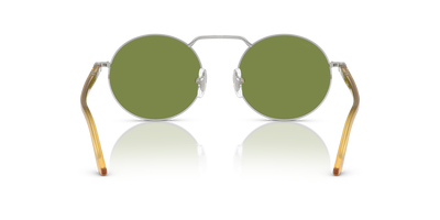 Persol PO1019S with Silver Frame and Green Lenses - Image 5