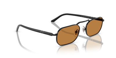 Persol PO1020S mit Schwarz halbglänzend Gestell und Gelb Gläsern - Bild 3