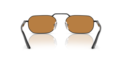 Persol PO1020S mit Schwarz halbglänzend Gestell und Gelb Gläsern - Bild 5