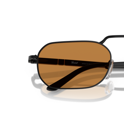 Persol PO1020S mit Schwarz halbglänzend Gestell und Gelb Gläsern – Variantenbild