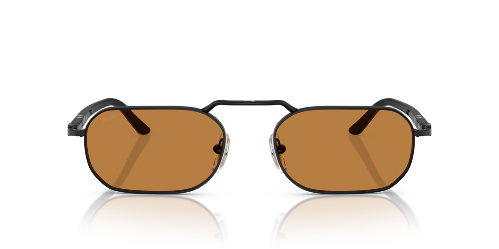 Persol PO1020S avec Monture Noir semi-brillant et Verres Jaune - Image 2