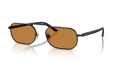 Persol PO1020S avec Monture Noir semi-brillant et Verres Jaune - Image 1