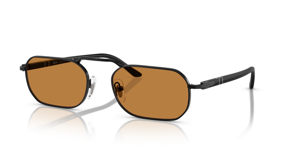 Persol PO1020S mit Schwarz halbglänzend Gestell und Gelb Gläsern - Bild 1