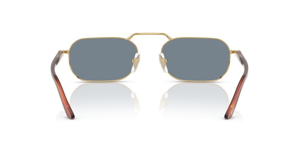 Persol PO1020S with Gold Frame and Blue Lenses - Image 5