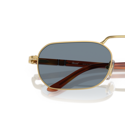 Persol PO1020S with Gold Frame and Blue Lenses – Variant Image