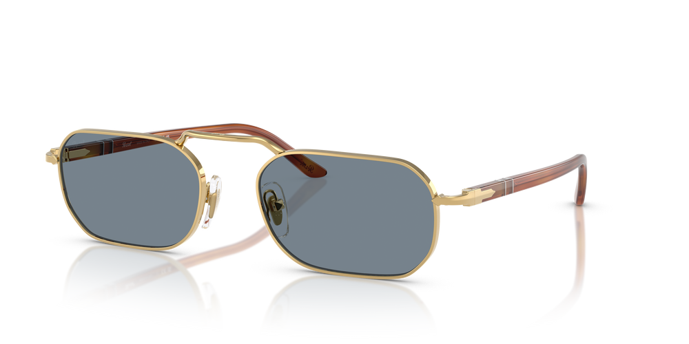 Persol PO1020S con Montatura Oro e Lenti Blu - Immagine 1