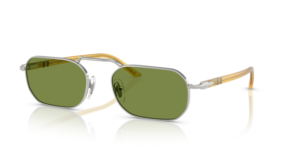 Persol PO1020S con Montura Plateado y Lentes Verde - Imagen 1