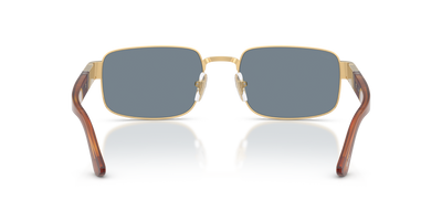 Persol PO1022S with Gold Frame and Blue Lenses - Image 5