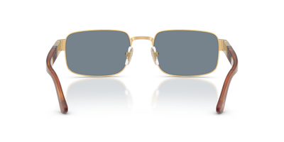 Persol PO1022S con Montatura Oro e Lenti Blu - Immagine 5