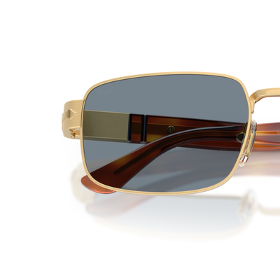 Persol PO1022S with Gold Frame and Blue Lenses – Variant Image