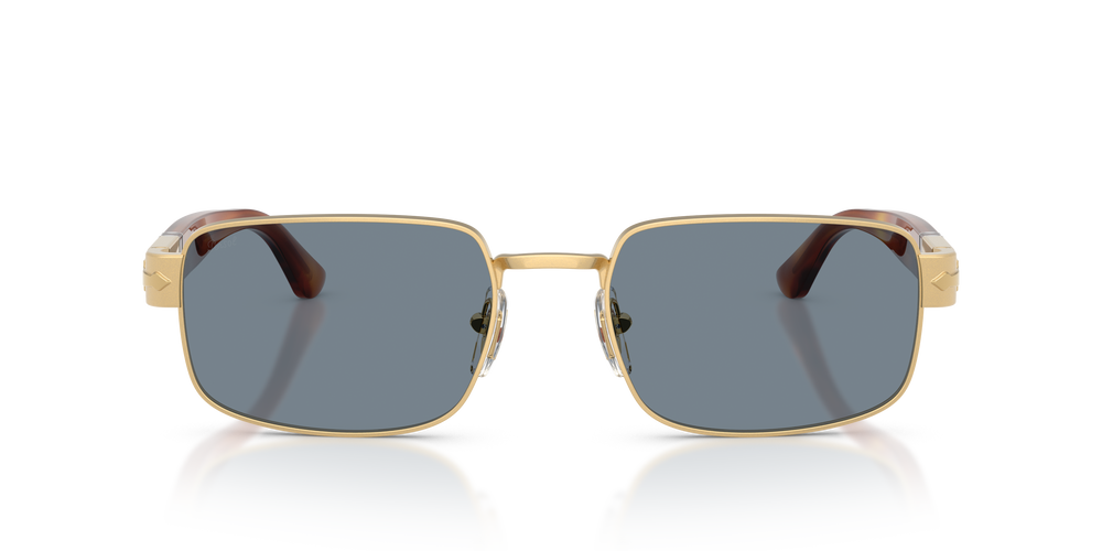 Persol PO1022S con Montatura Oro e Lenti Blu - Immagine 2