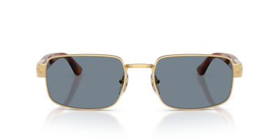 Persol PO1022S con Montatura Oro e Lenti Blu - Immagine 2