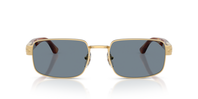 Persol PO1022S with Gold Frame and Blue Lenses - Image 2