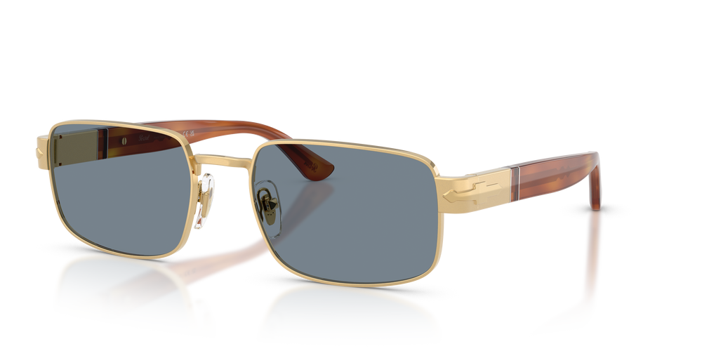 Persol PO1022S con Montatura Oro e Lenti Blu - Immagine 1