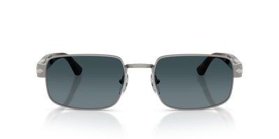 Persol PO1022S with Gunmetal Frame and Blue Lenses - Image 2