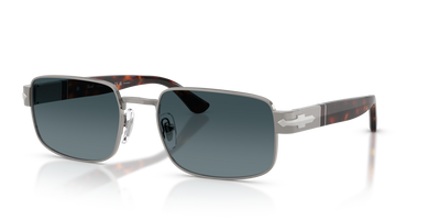 Persol PO1022S with Gunmetal Frame and Blue Lenses - Image 1