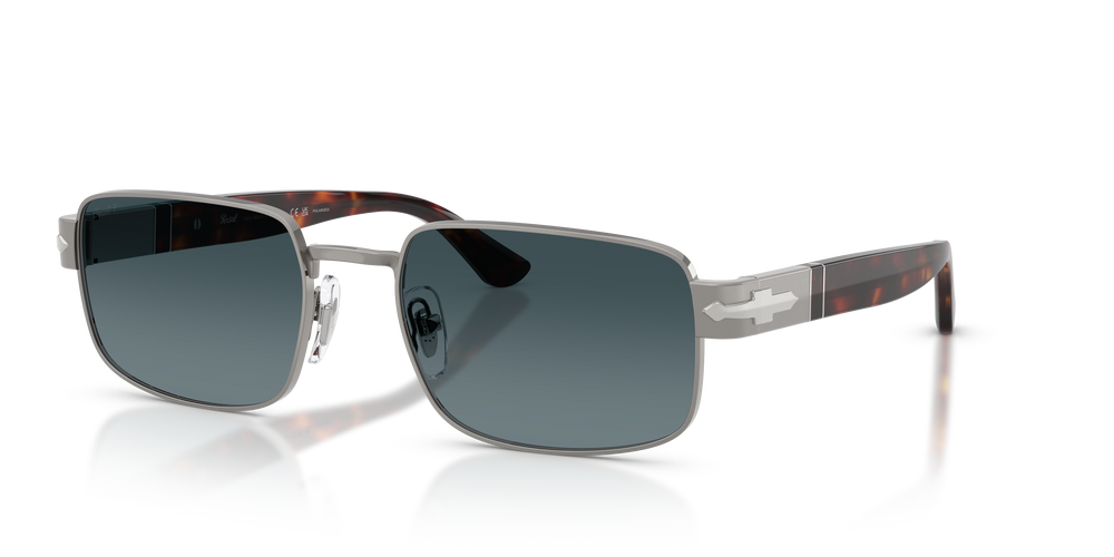 Persol PO1022S con Montatura Gunmetal e Lenti Blu - Immagine 1