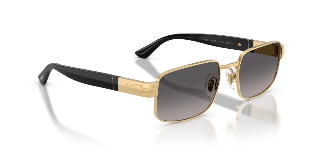 Persol PO1022S avec Monture Or et Verres Gris - Image 3
