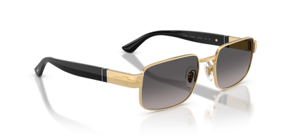 Persol PO1022S avec Monture Or et Verres Gris - Image 3