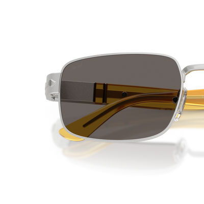 Persol PO1022S with Silver Frame and Grey Lenses – Variant Image
