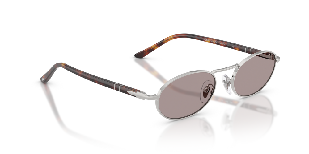 Persol PO1023S avec Monture Argent et Verres Violet - Image 3