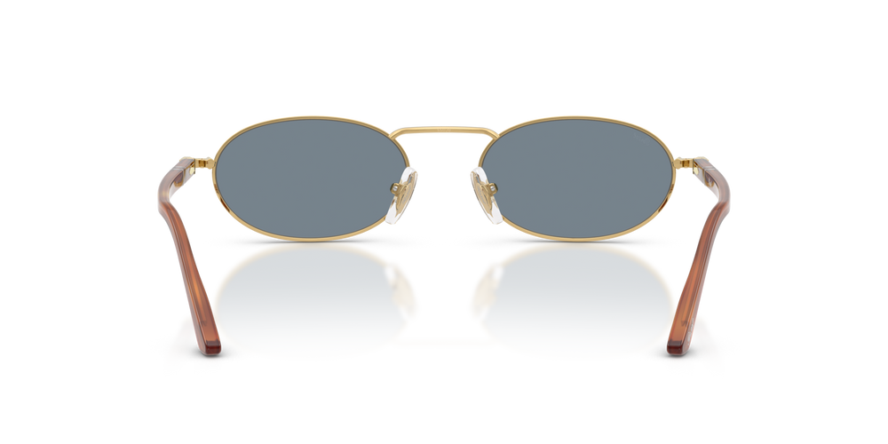 Persol PO1023S with Gold Frame and Blue Lenses - Image 5