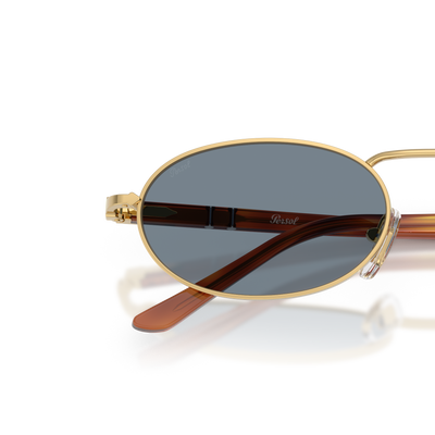Persol PO1023S avec Monture Or et Verres Bleu – Image variante
