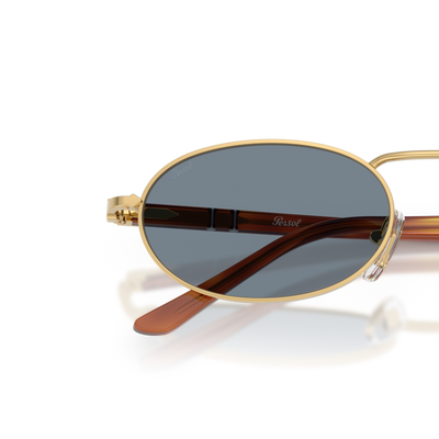 Persol PO1023S with Gold Frame and Blue Lenses – Variant Image